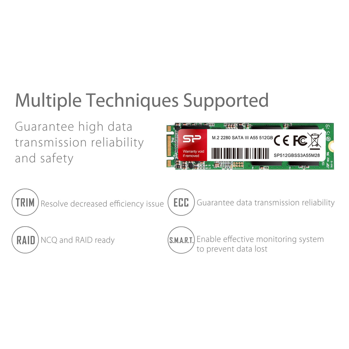 512GB M.2 SATA III Internal Solid State Drive 2280 C215
