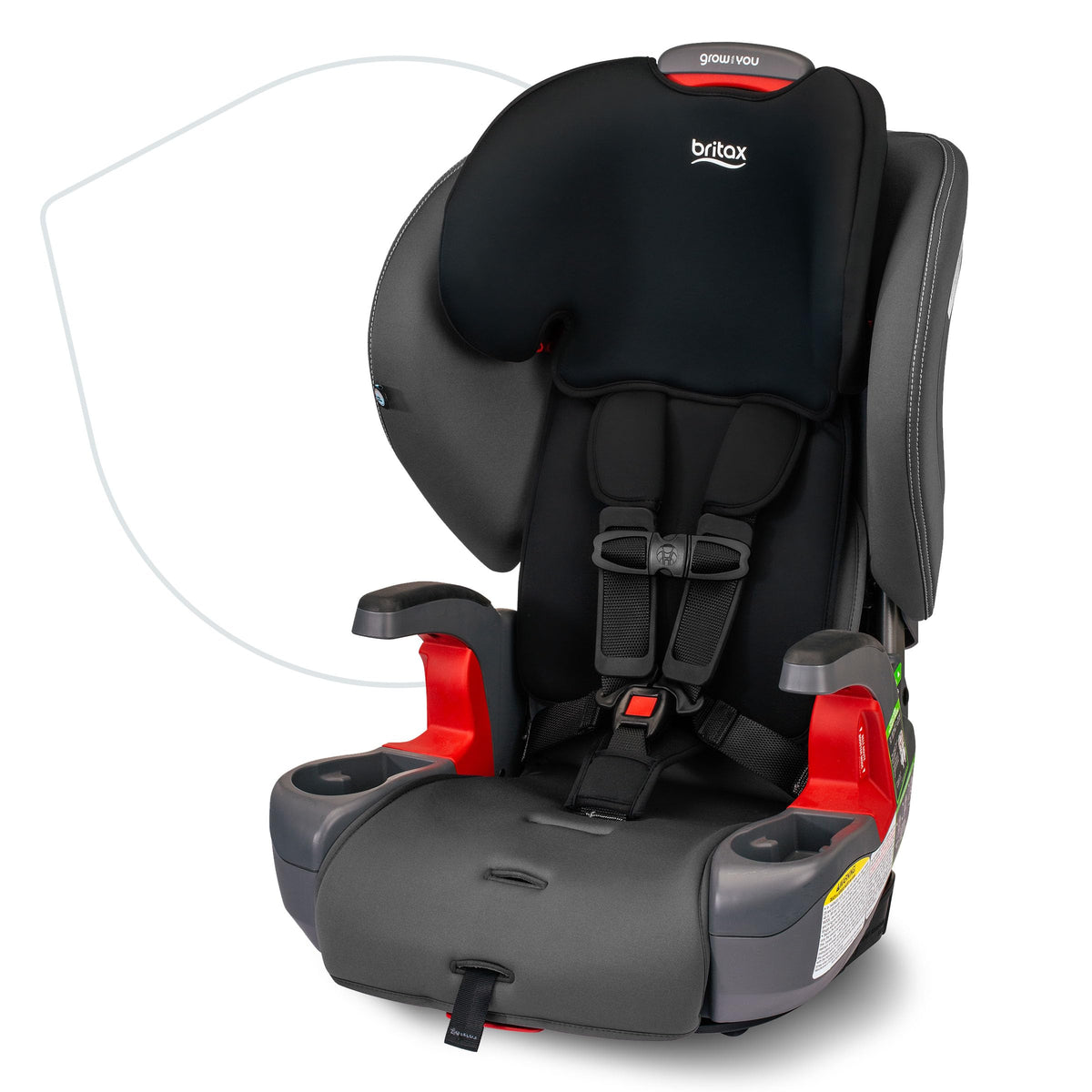 2-in-1 High Back Booster Car Seat Z977530