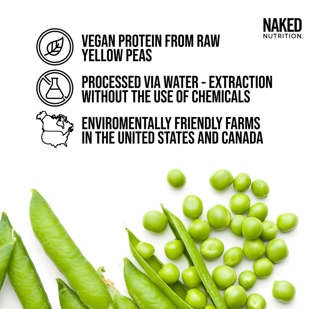 Pea Protein Powder 2LB and Powdered Peanut Butter 1.5LB Vegan Non-GMO Gluten Free H931535