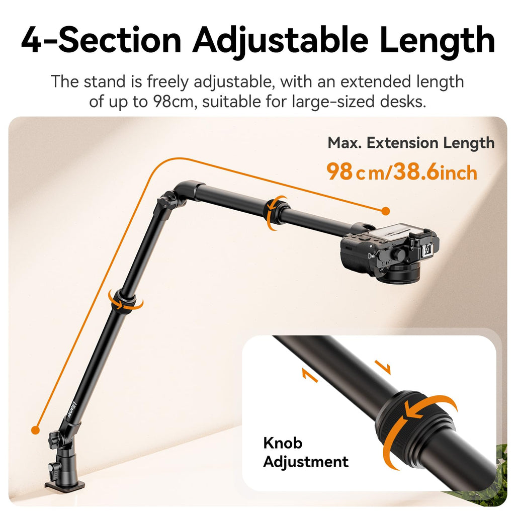 Camera Desk Mount Stand Articulating Arm I606303