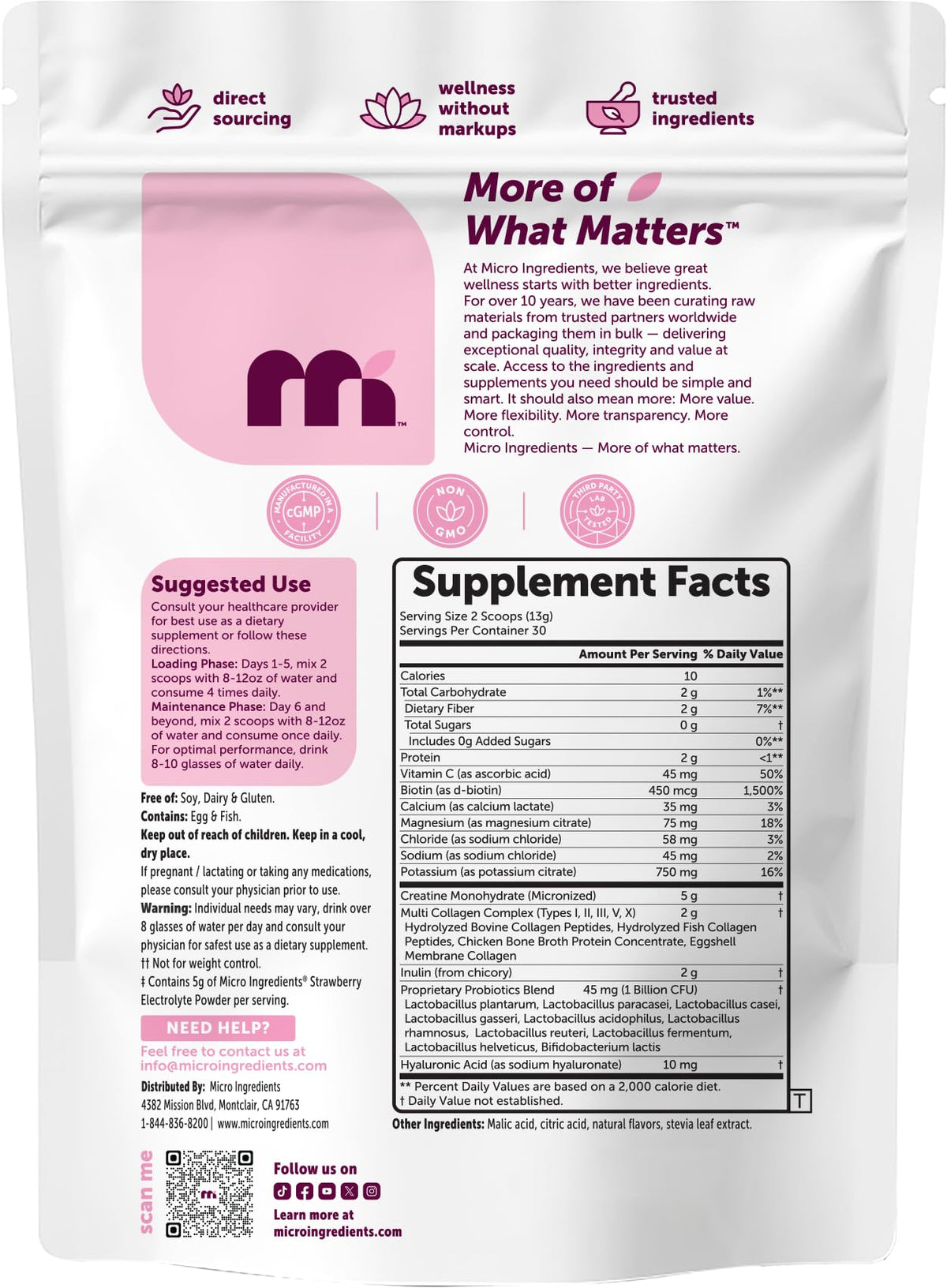 Creatine Hydration Powder F447992