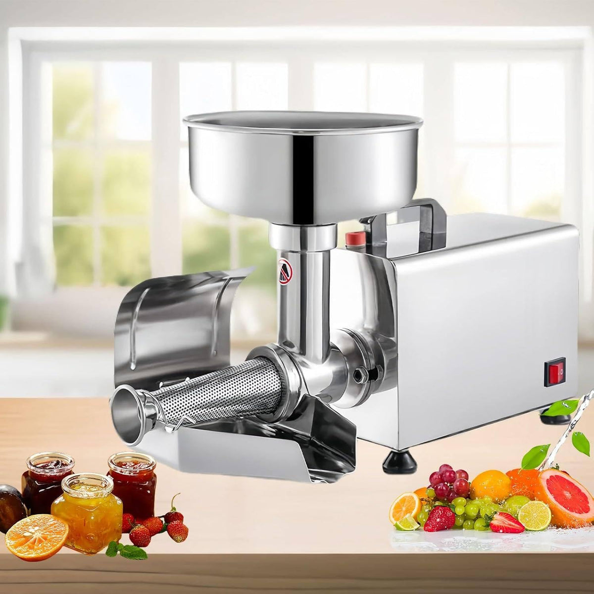 450W Stainless Steel Tomato Strainer Machine W23873