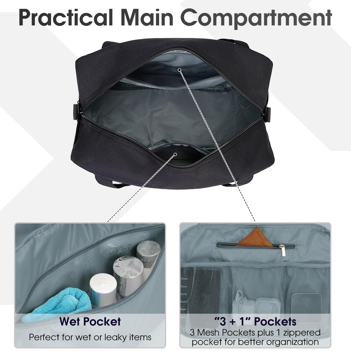 Carry on Duffle Bag Underseat T518939