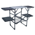 Portable Folding Cook Station with Heat Resistant Tabletop U3745
