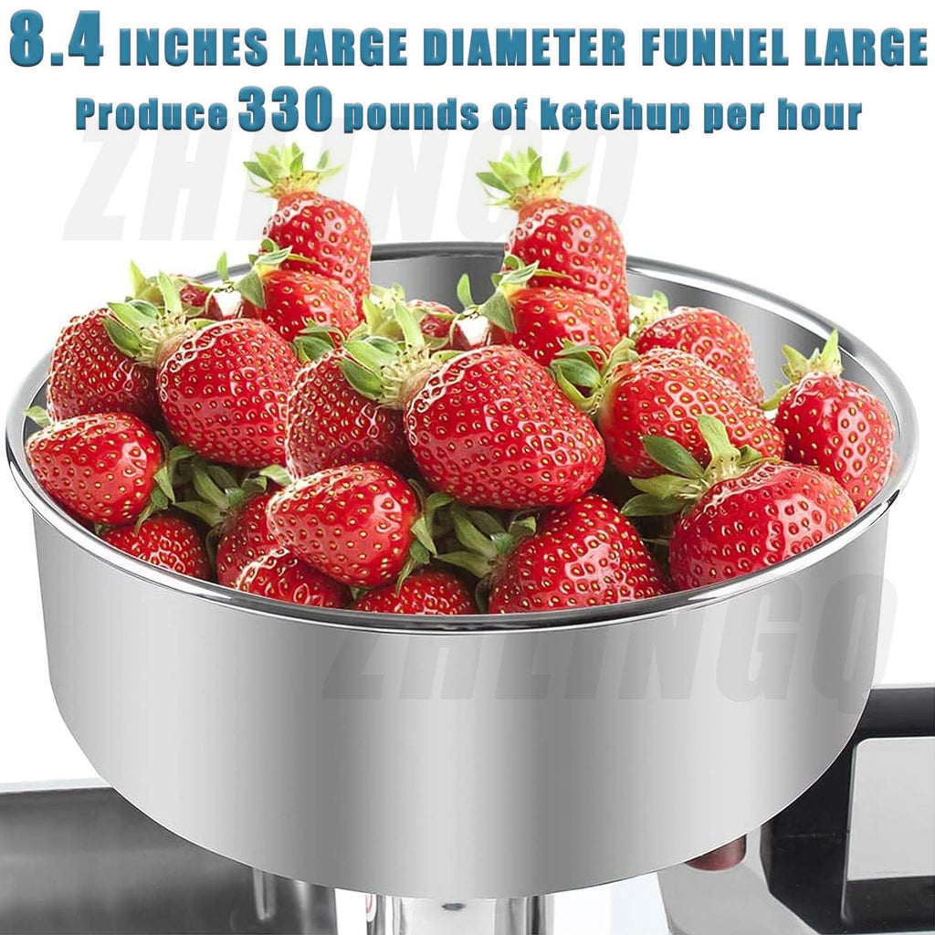 450W Stainless Steel Tomato Strainer Machine W23873
