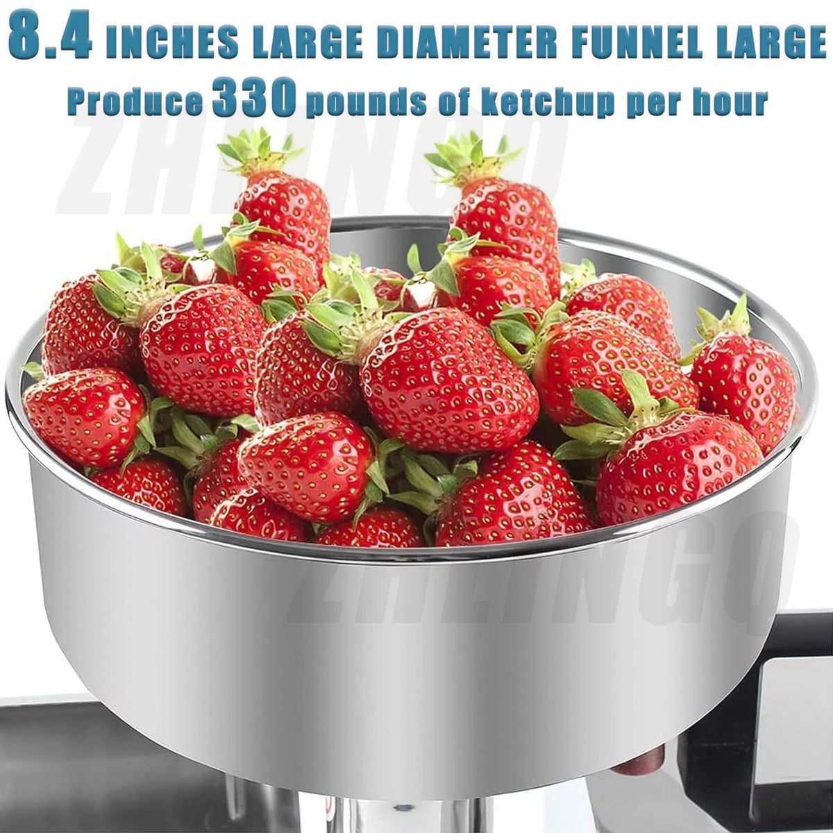 450W Stainless Steel Tomato Strainer Machine W23873