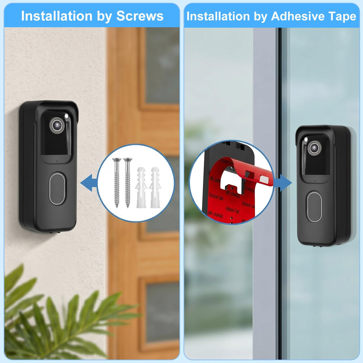 Door Mount for Blink Video Doorbell with Outlet Wall Mount H3725