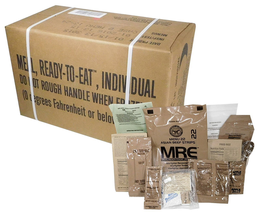 12 Meals Military Surplus Meal Ready to Eat A1838