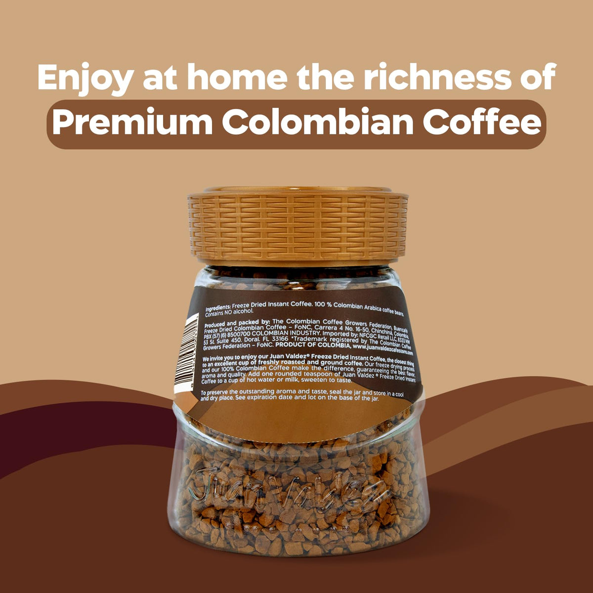 Freeze-Dried Instant Coffee 3.5 oz Z15477