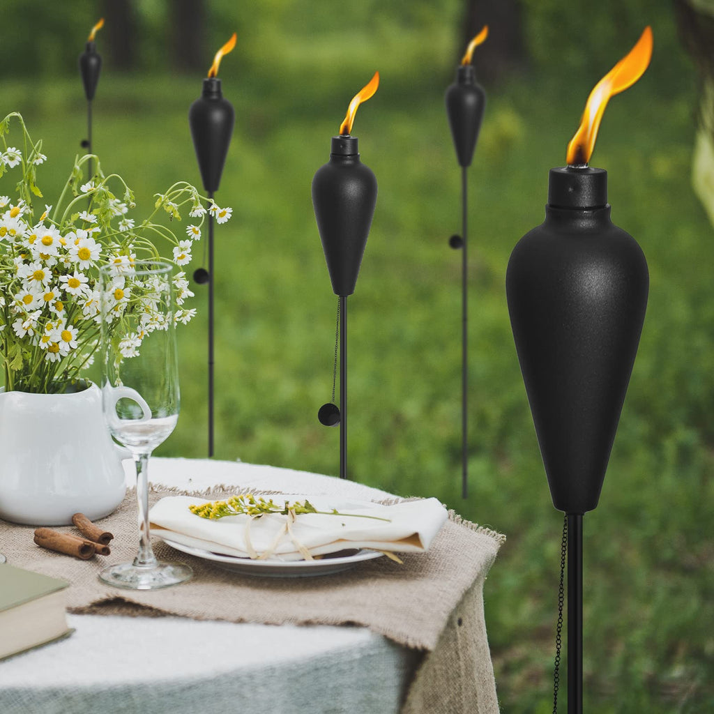 6 Pack Citronella Tiki Torches A86176