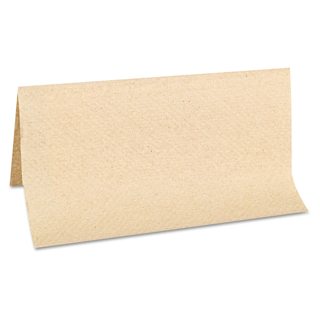 Singlefold Paper Towels, Natural, 250/Pack, 16 Packs/Carton U96384