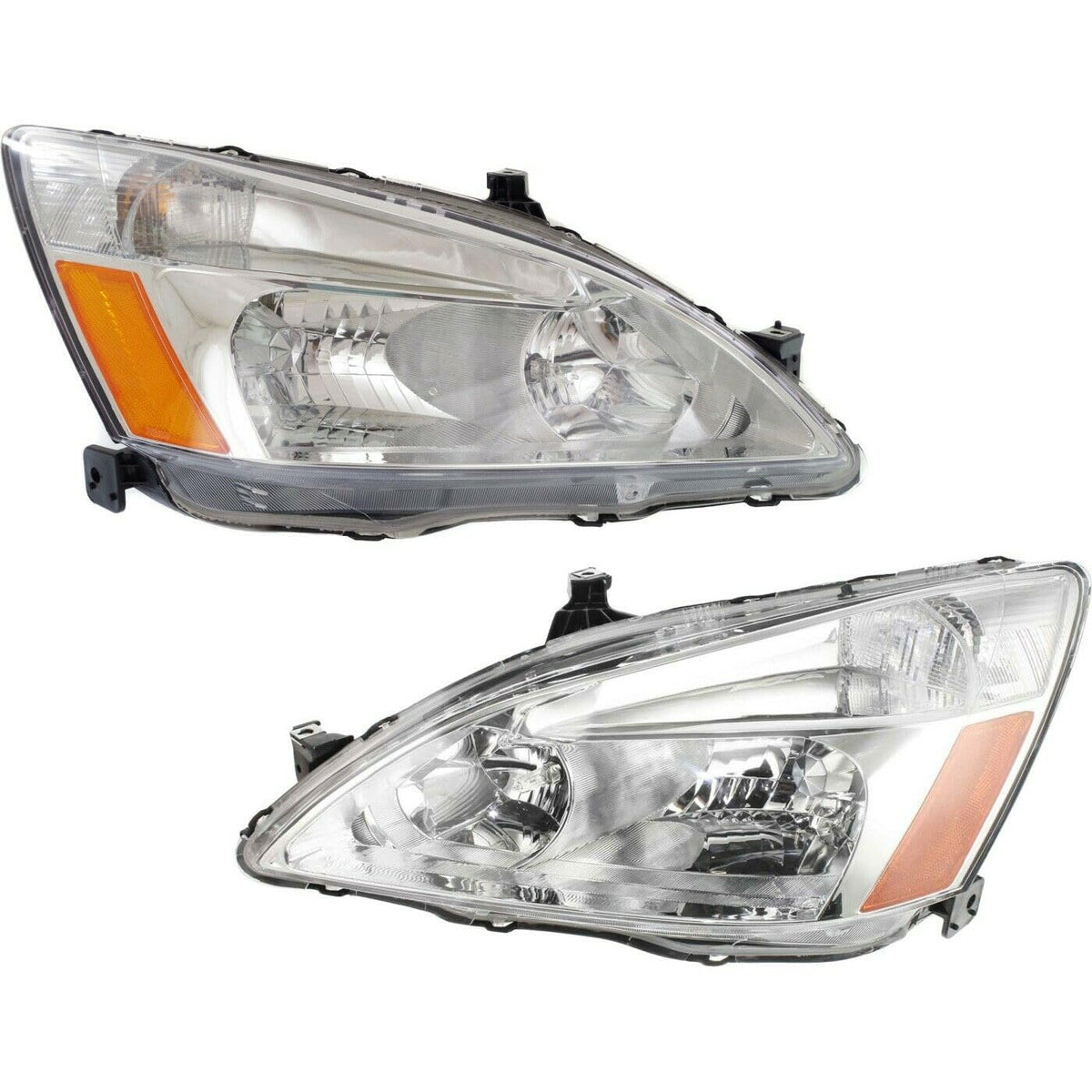 Headlight Left Right Clear Lens O424