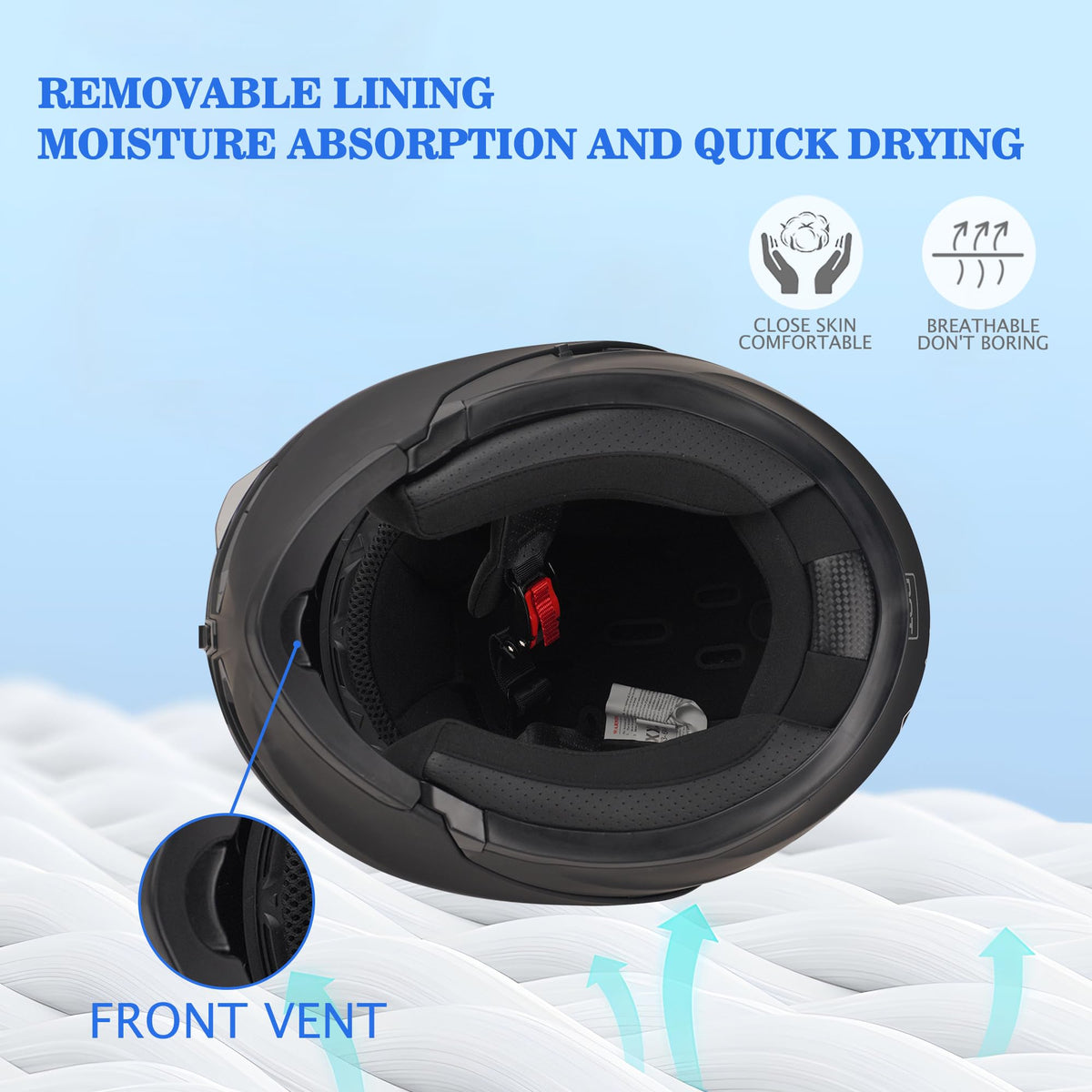 Bluetooth Modular Motorcycle Helmet DOT Approved Dual Visor V670