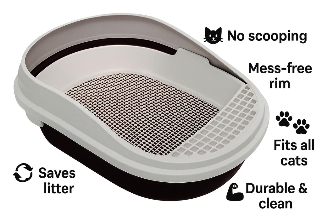 Jumbo Sifting Cat Litter Box A4112