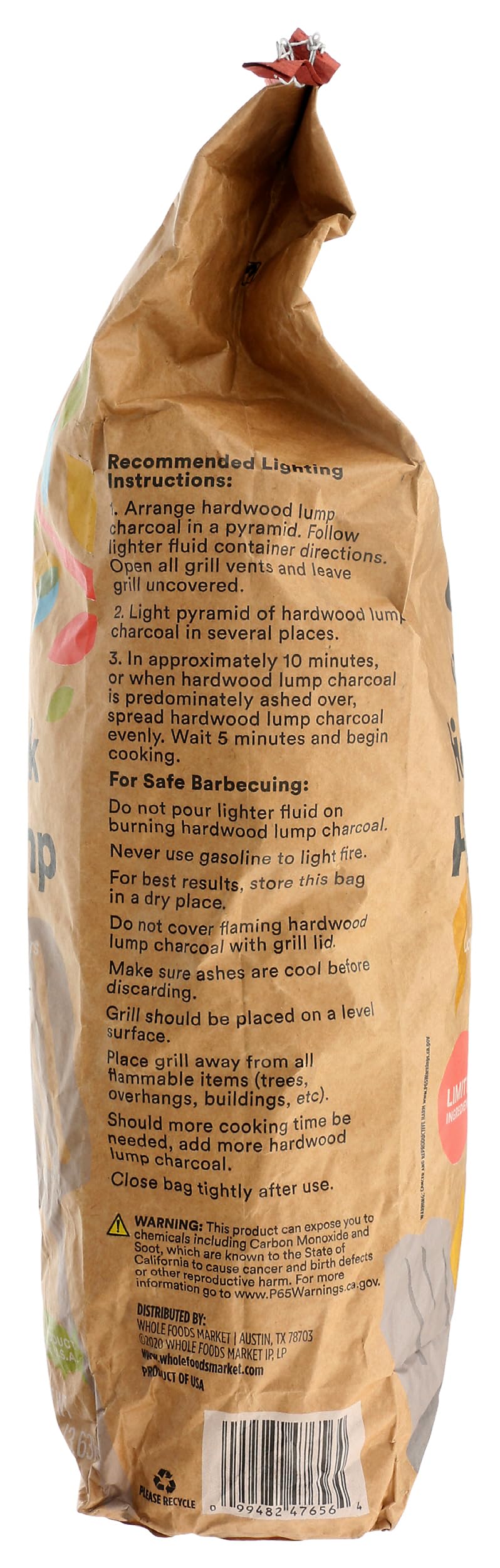 Charcoal Lump, 128 Ounce S7351