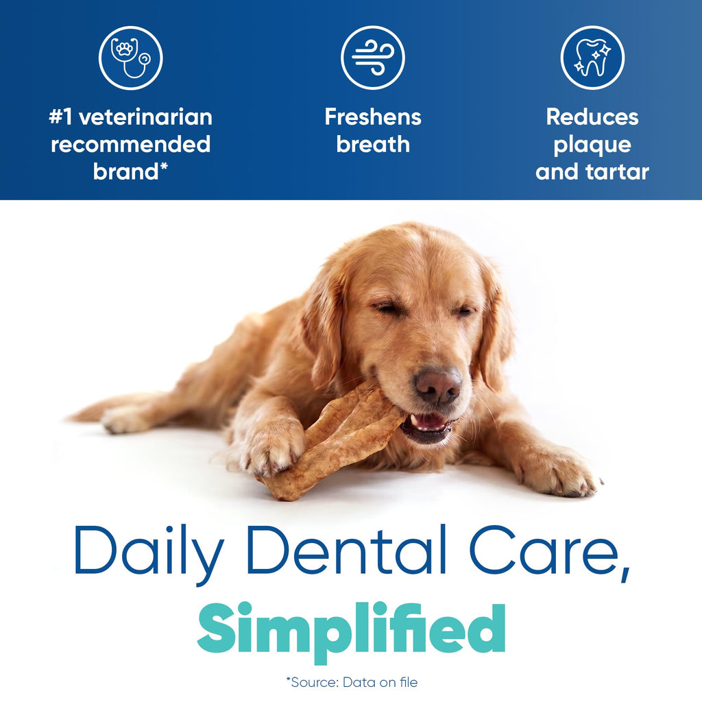 Large Tartar Control Enzymatic Oral Hygiene Chews for Dogs V407