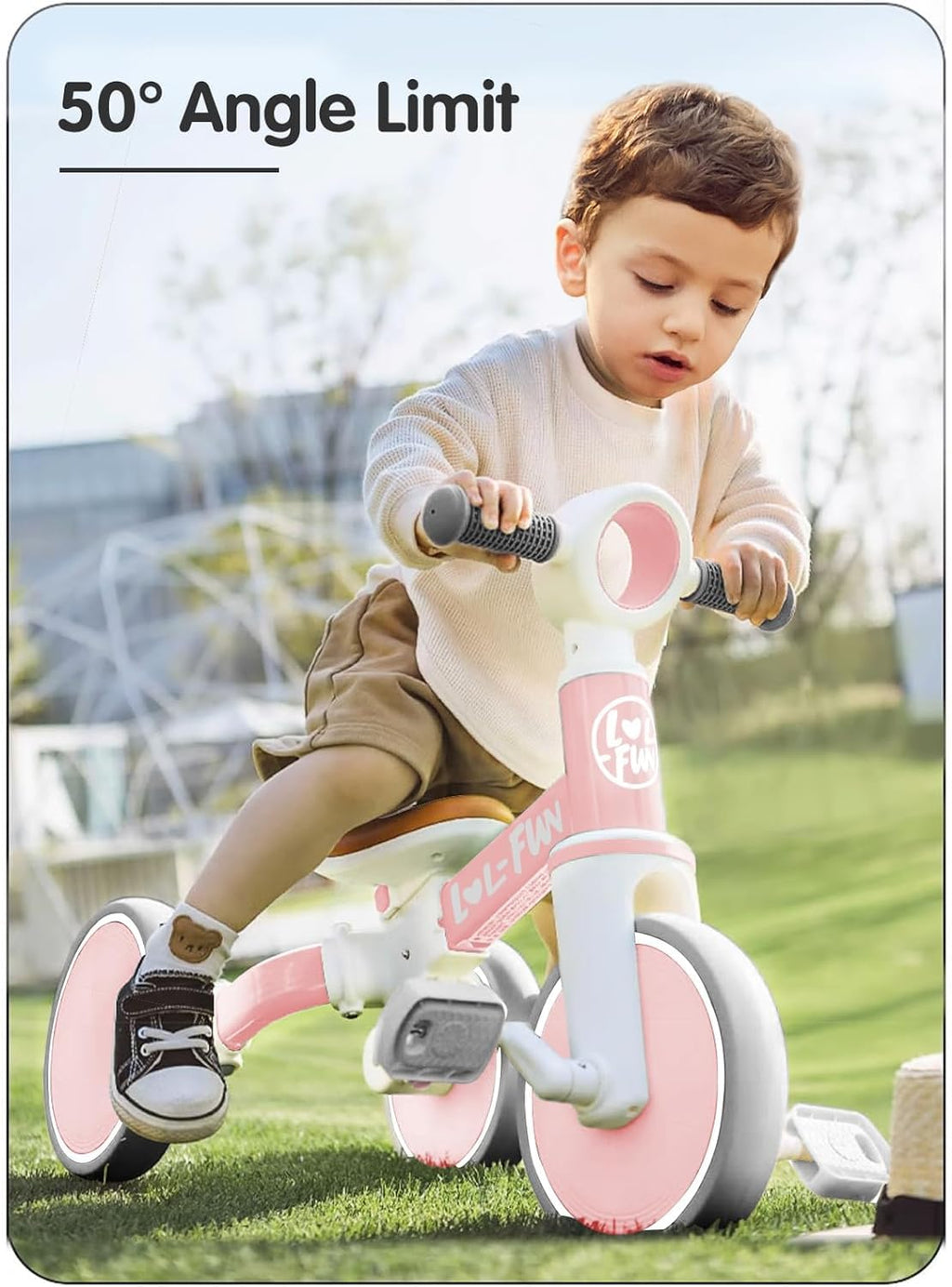 Toddler Balance Bike 5 in 1 Tricycle W118