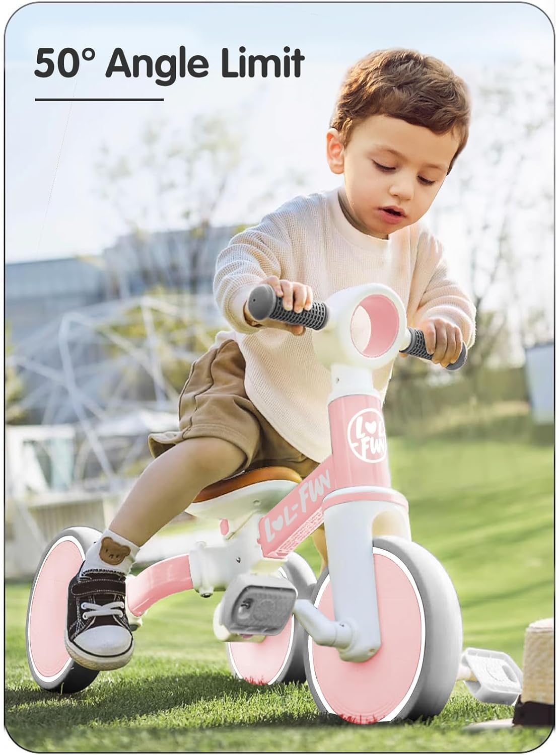 Toddler Balance Bike 5 in 1 Tricycle W118