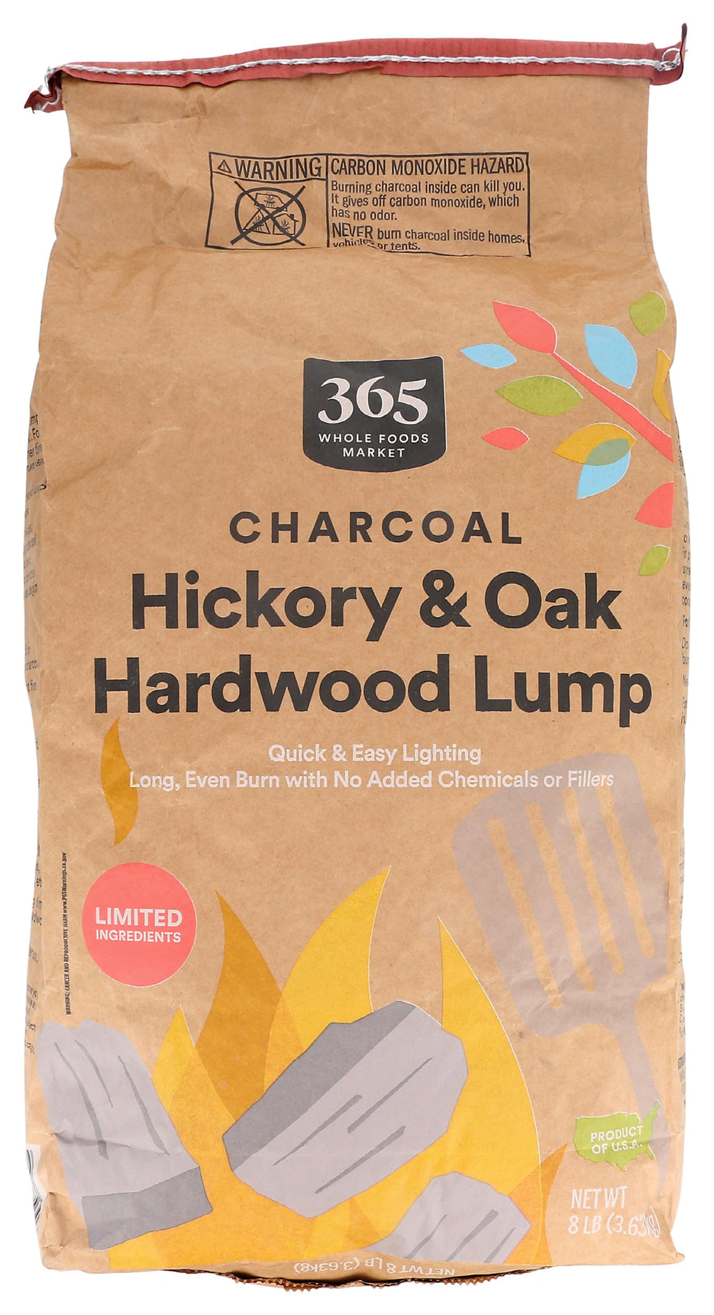 Charcoal Lump, 128 Ounce S7351