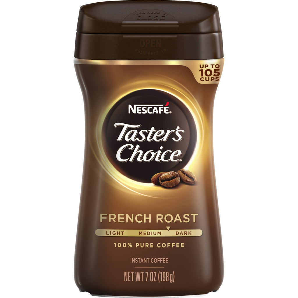 French Roast Instant Coffee 7 Ounce Canister V978745