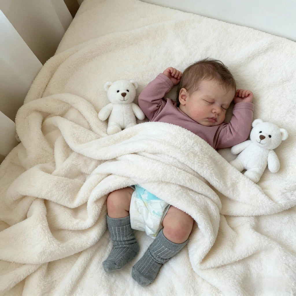20 Inch Realistic Silicone Reborn Baby Doll Boy with Rooted Hair D128615