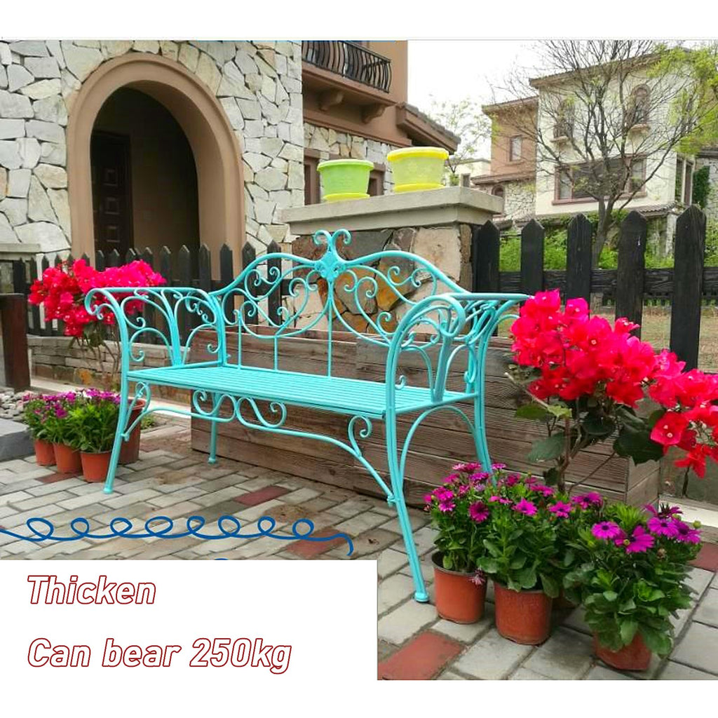 2-Seat Metal Bench U407