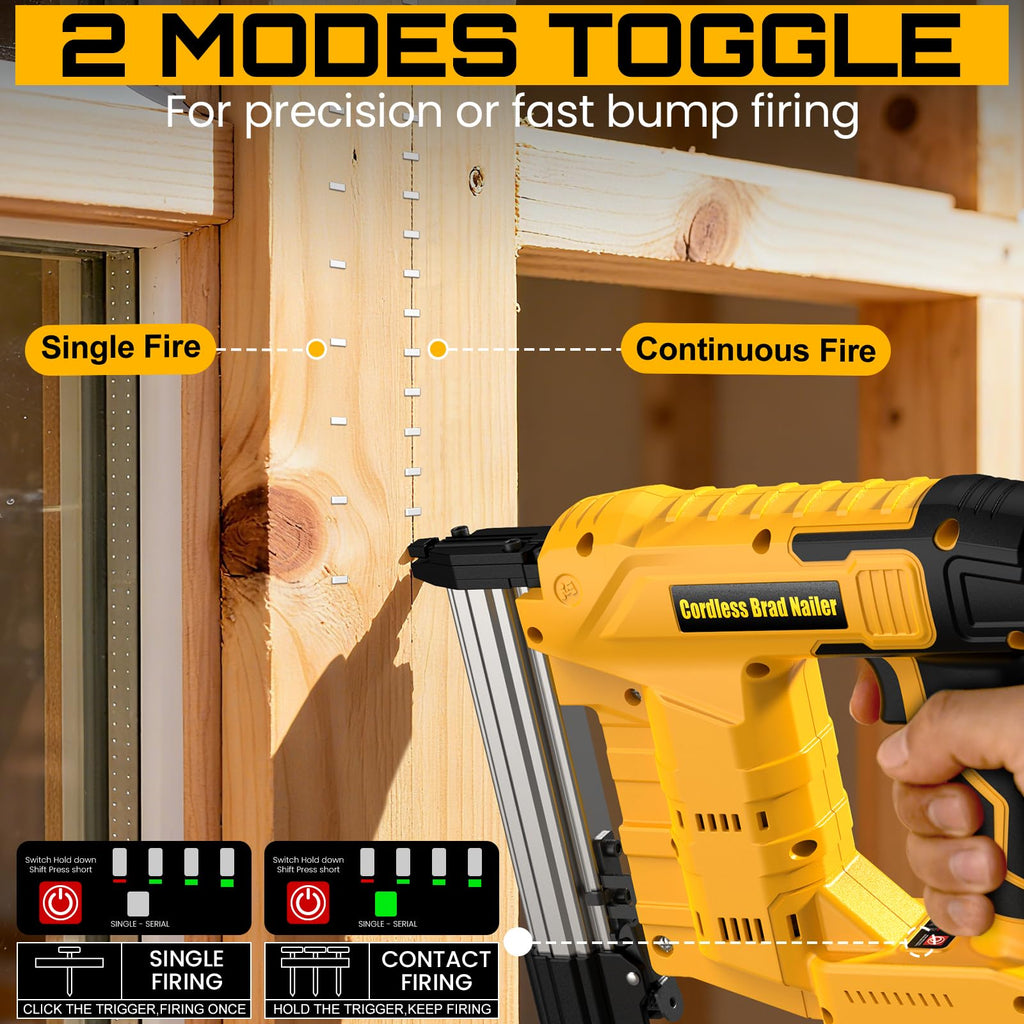 18 Gauge Cordless Brad Nailer & Staple Gun N7046