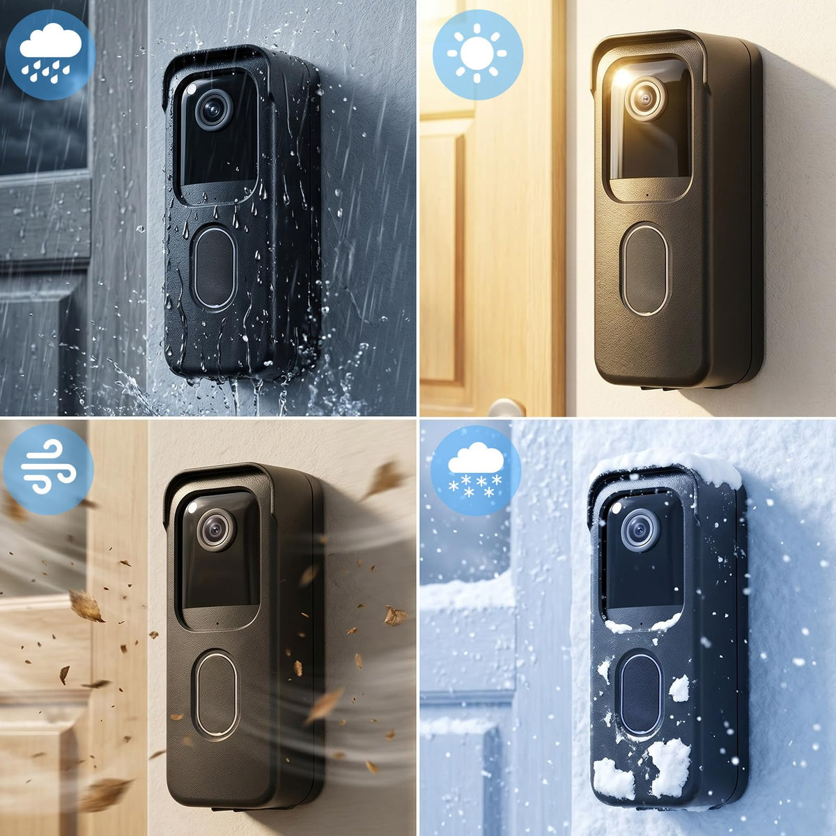 Door Mount for Blink Video Doorbell with Outlet Wall Mount H3725