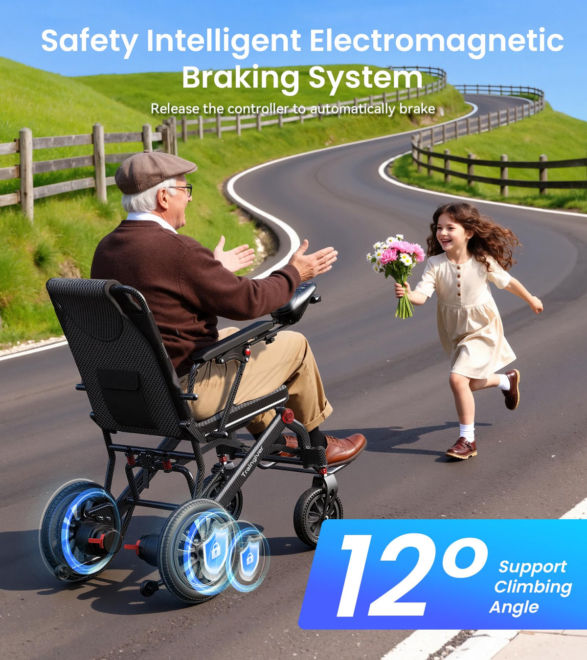 Lightweight Electric Wheelchair Z388807