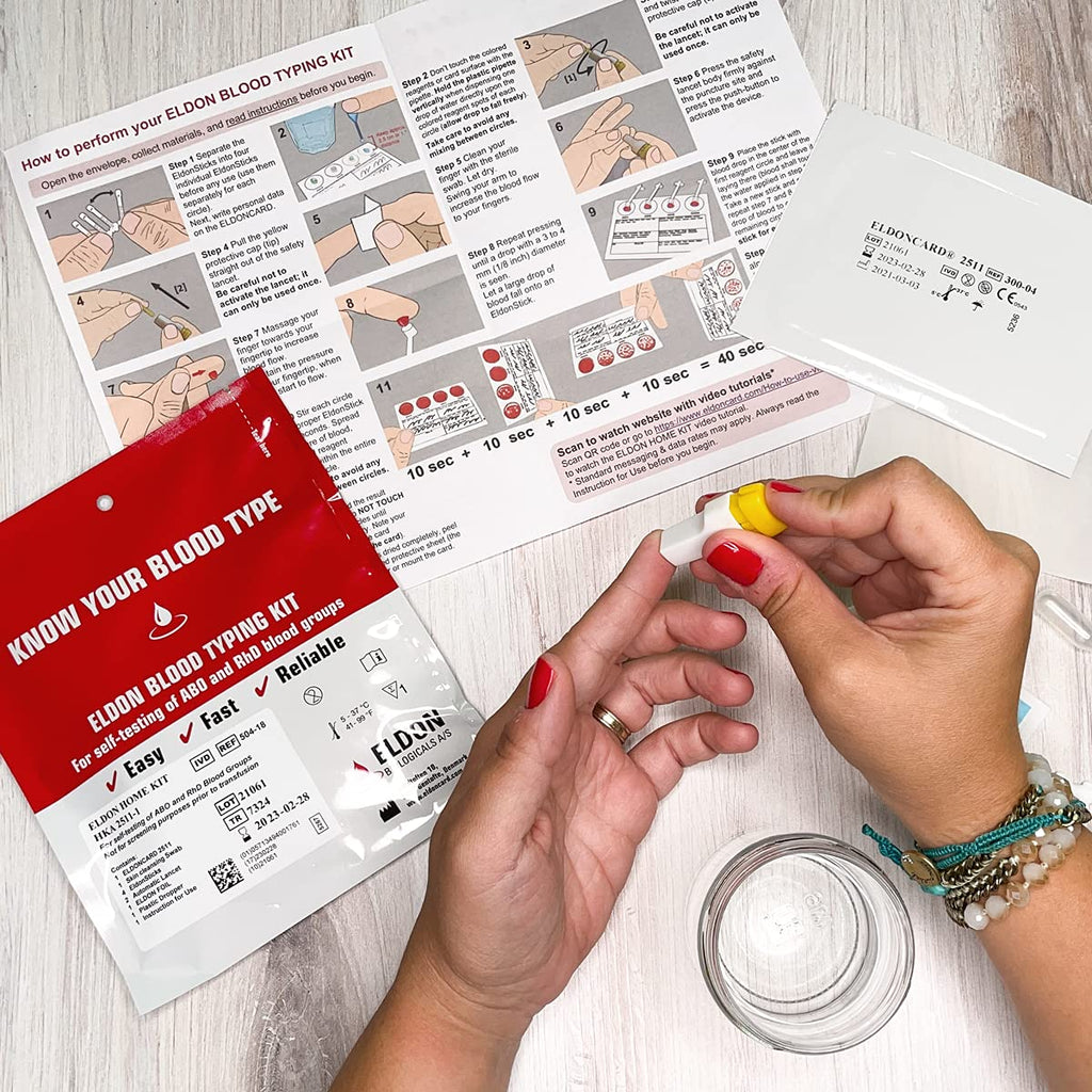Home Blood Typing Kit L641