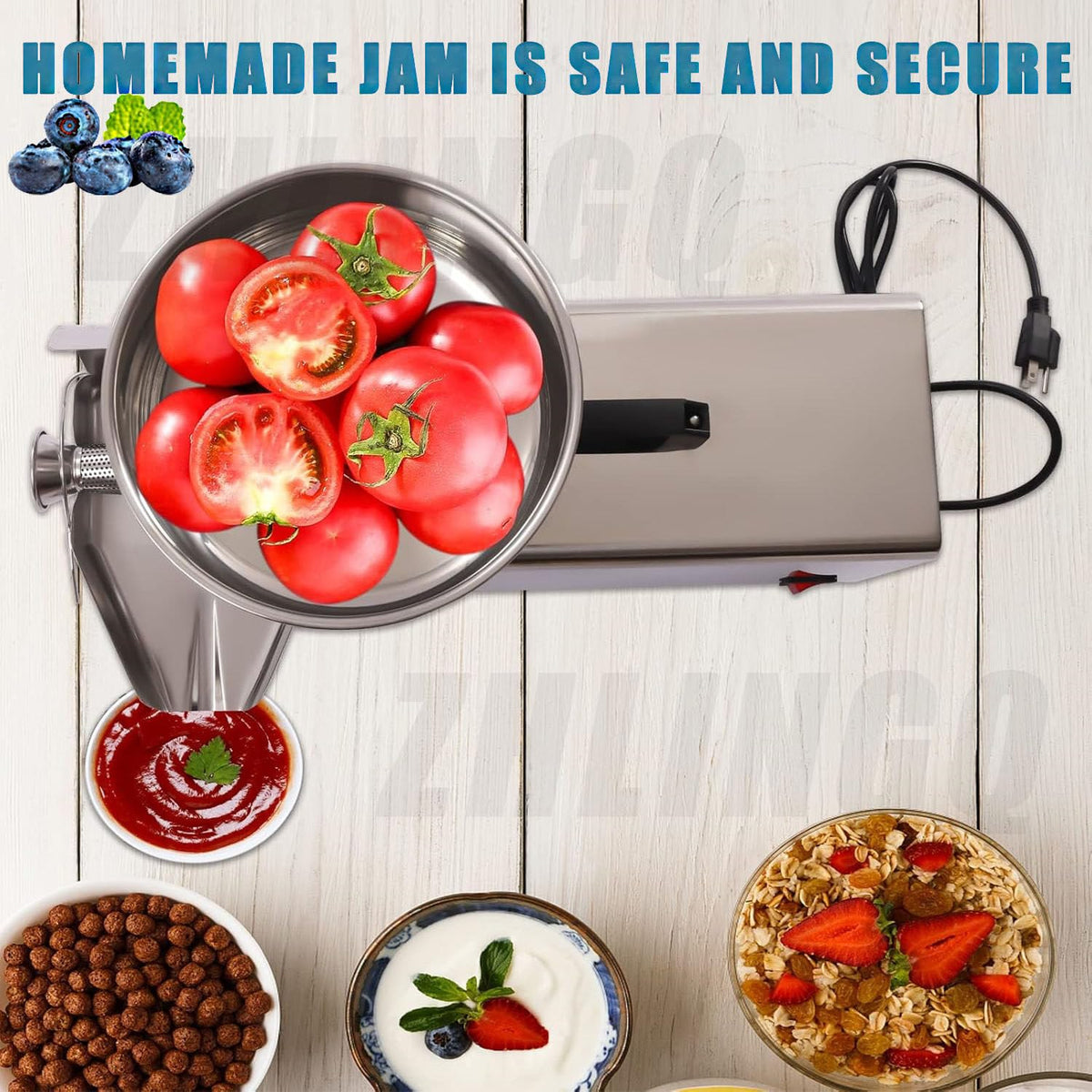 450W Stainless Steel Tomato Strainer Machine W23873