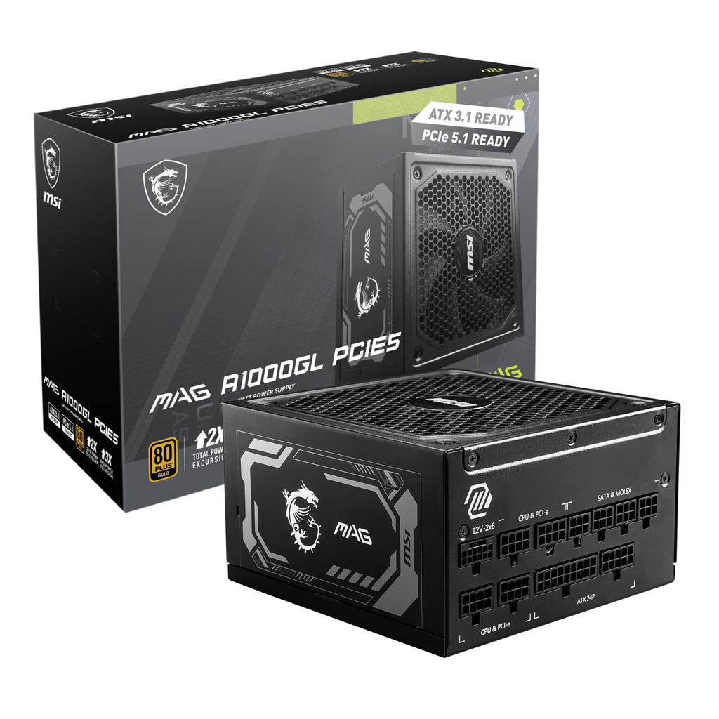Fully Modular Compact 1000W Power Supply, 80+ Gold A4789