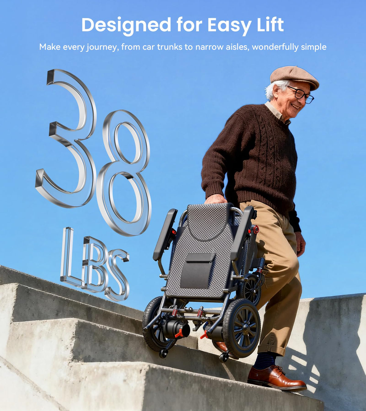 Lightweight Electric Wheelchair Z388807
