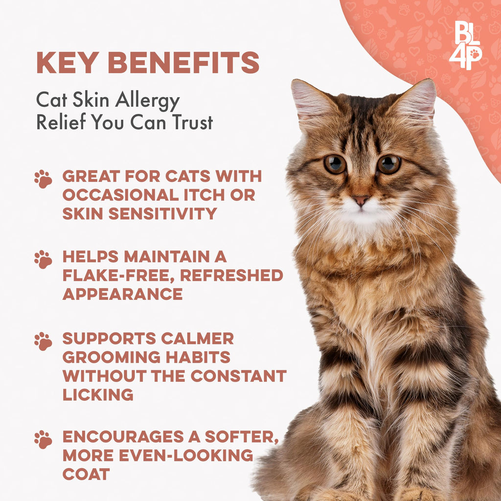 Cat Itchy Skin Relief & Hair Loss Treatment 400 Pills I3220