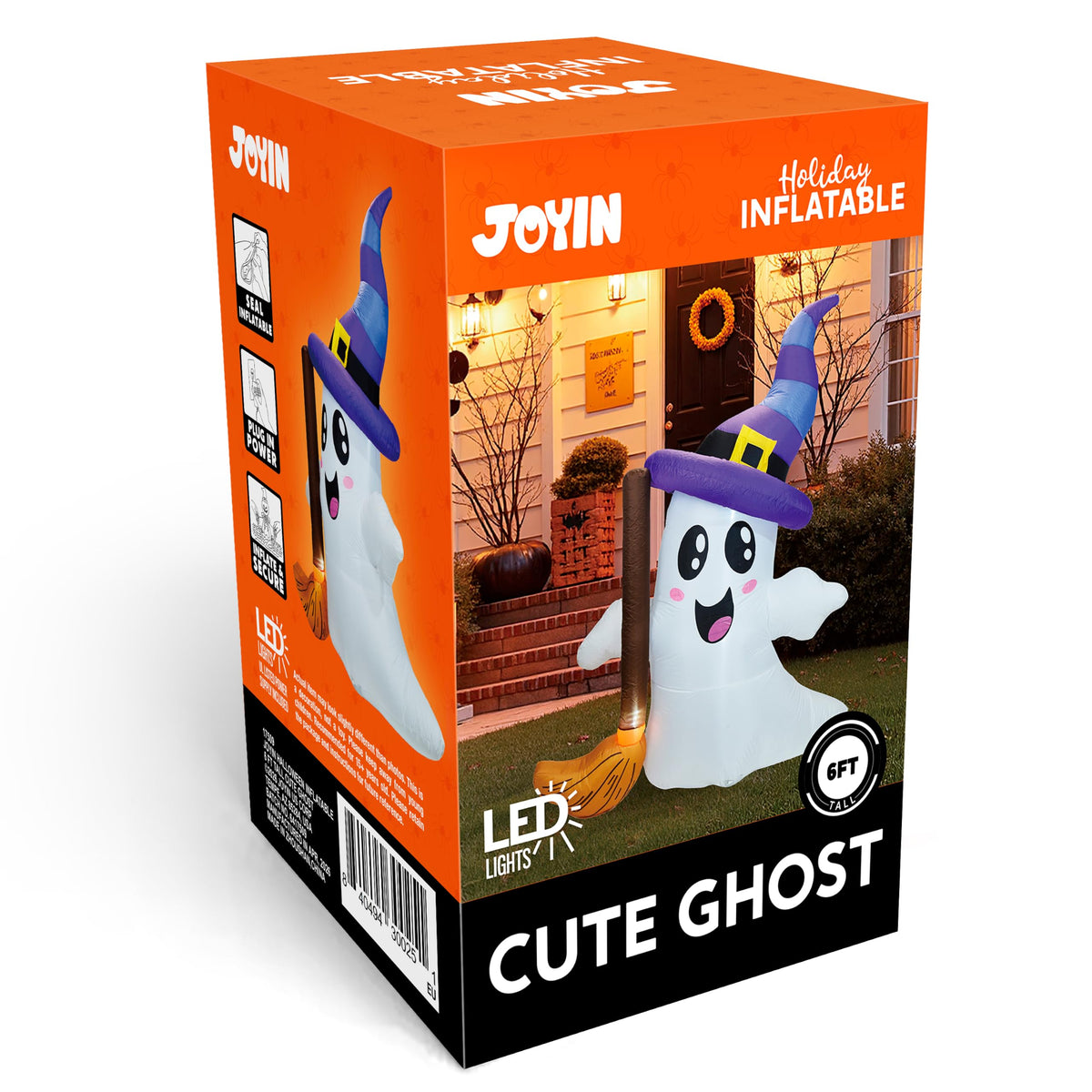 Halloween Inflatables Ghost Outdoor Decorations with LED D831