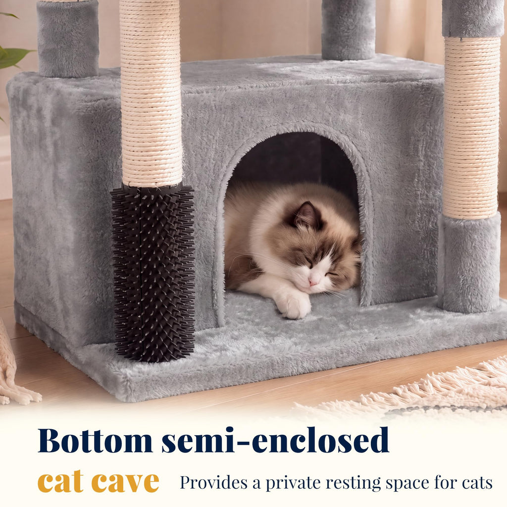 Cat Tree Tower with Extra Large Platform J69858
