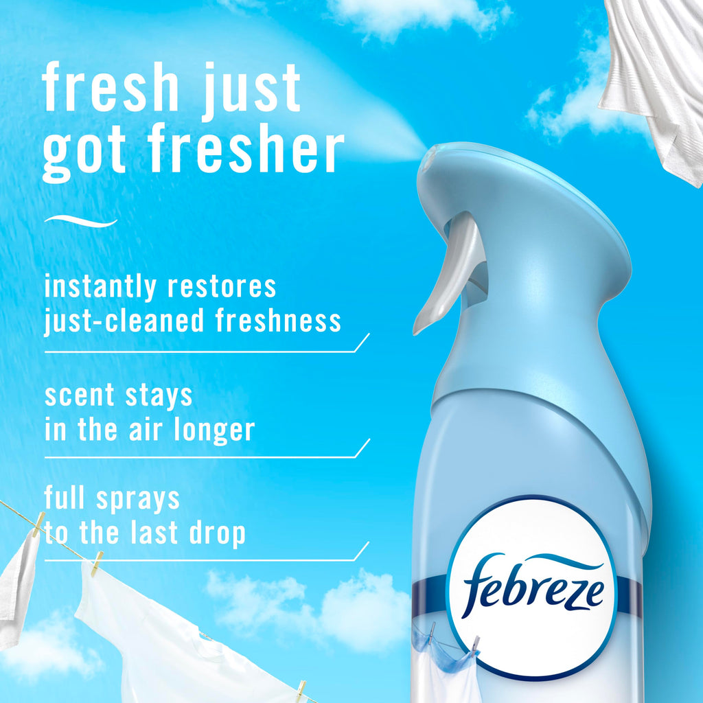 Air Freshener Spray Linen & Sky Scent 8.1oz Pack of 2 Z732