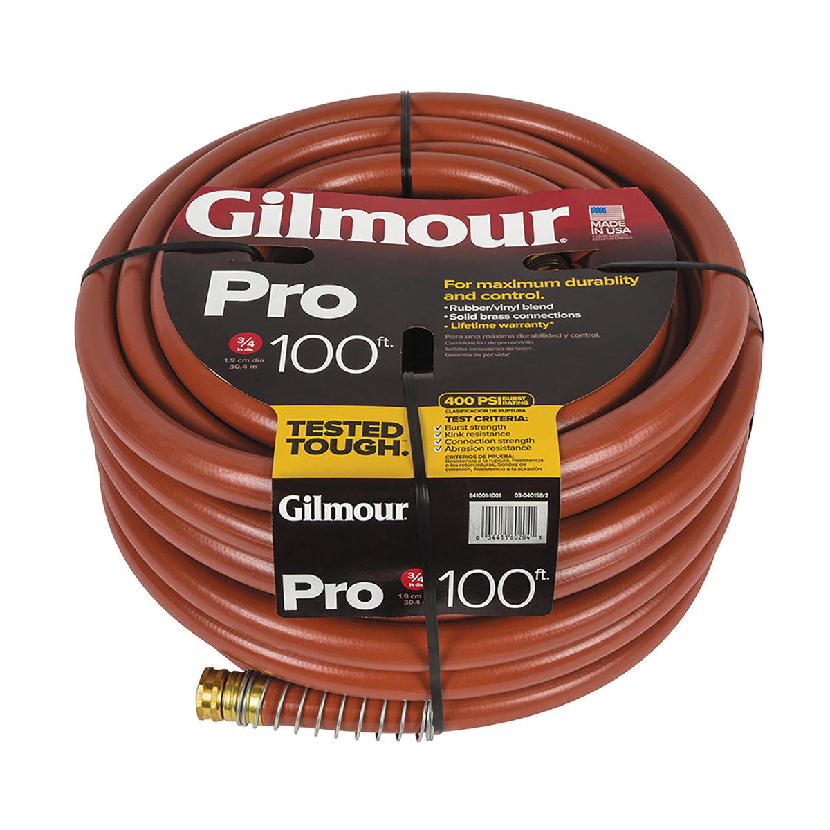 3/4" x 100' Heavy Duty Kink Resistant Garden Hose W858