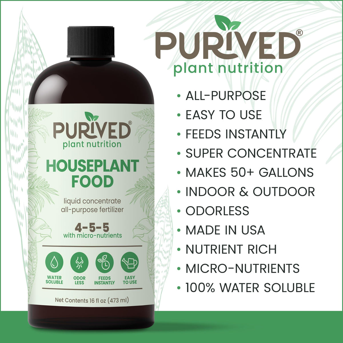 16 oz All-Purpose Liquid Plant Fertilizer X741547