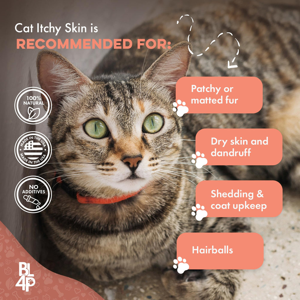 Cat Itchy Skin Relief & Hair Loss Treatment 400 Pills I3220
