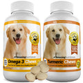 Omega-3 Fish Oil and Turmeric Curcumin Chews for Dogs W445