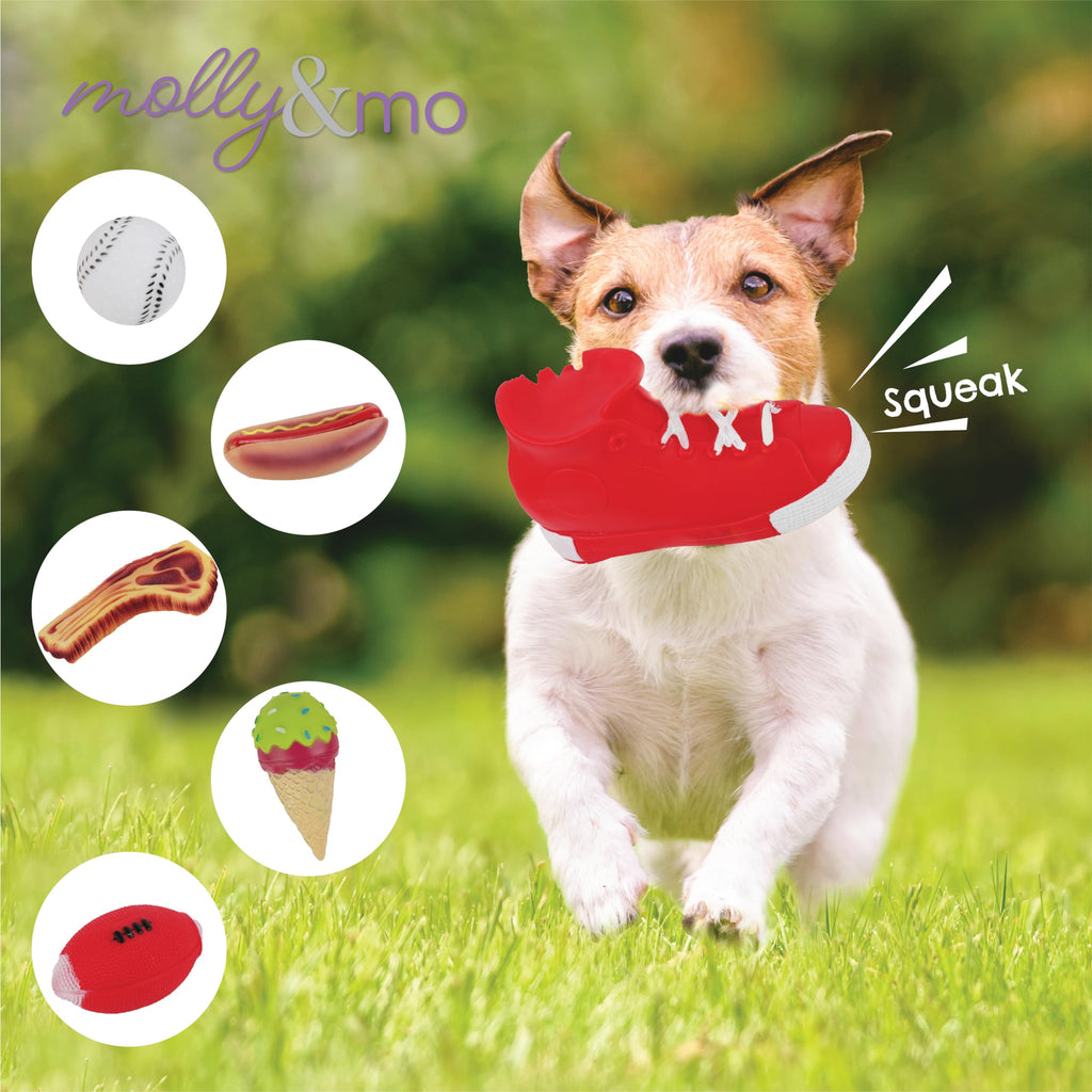 Dog Chew Toys Squeaky Assorted Sizes X400537