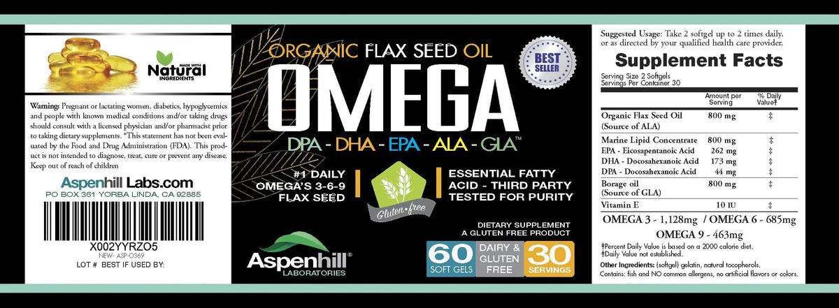 Wild Caught Omega 3 Fish Oil 2400 mg 60 SoftGels R1543