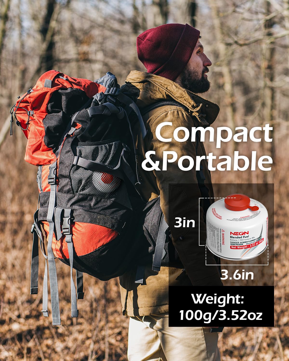 Isobutane Fuel Canister 100g I565051