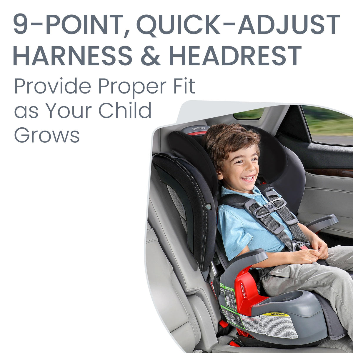 2-in-1 High Back Booster Car Seat Z977530