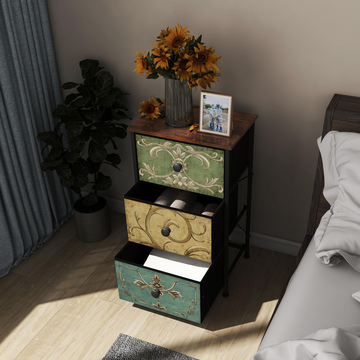 Small 3 Drawers Dresser A794