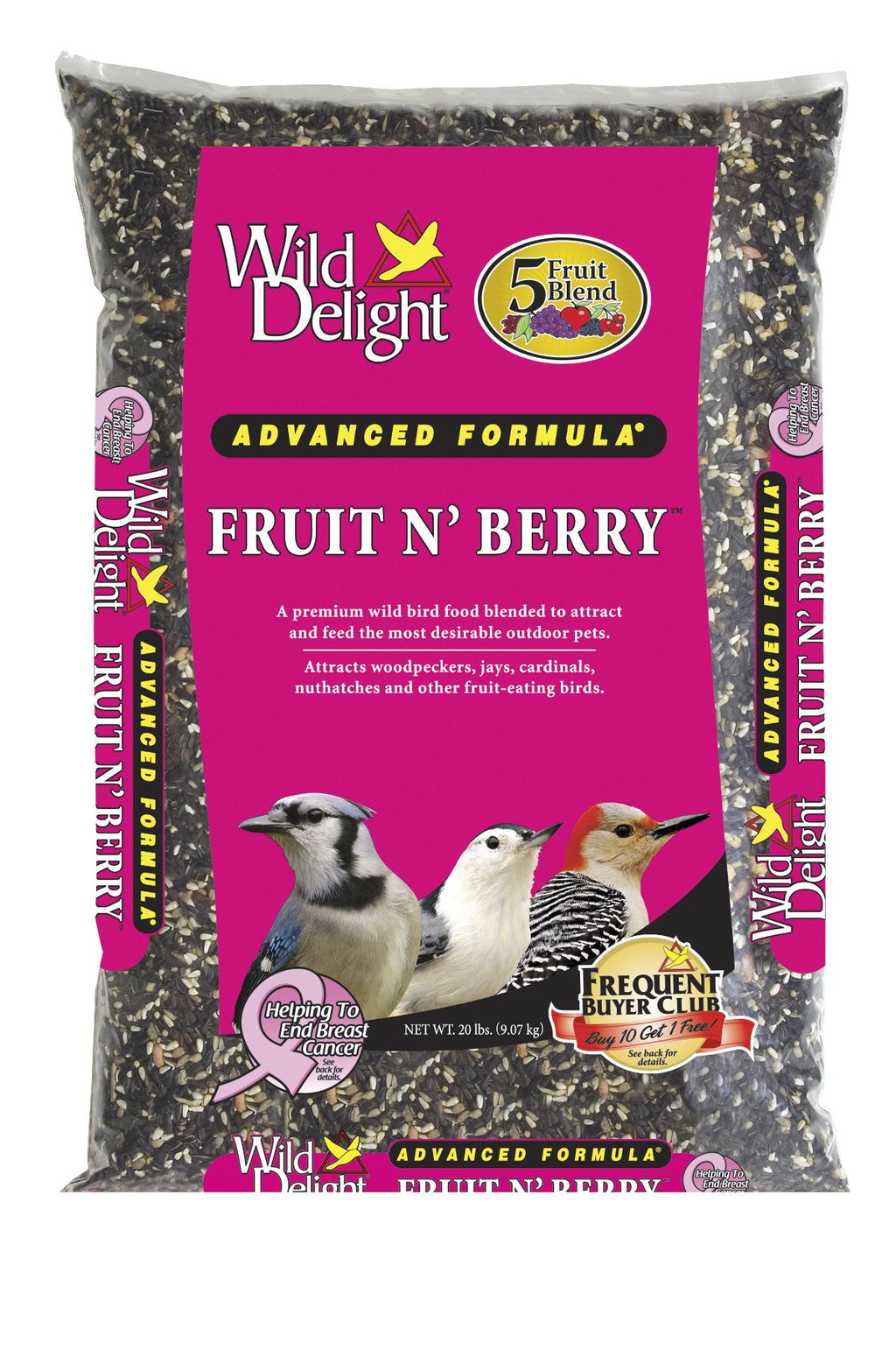Fruit N' Berry Bird Food, 20 lb K2496
