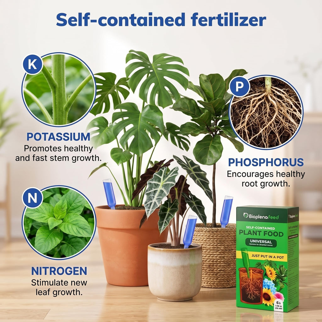 Liquid Plant Food Fertilizer 6-Pack Concentrated Nutrient Solution D753360