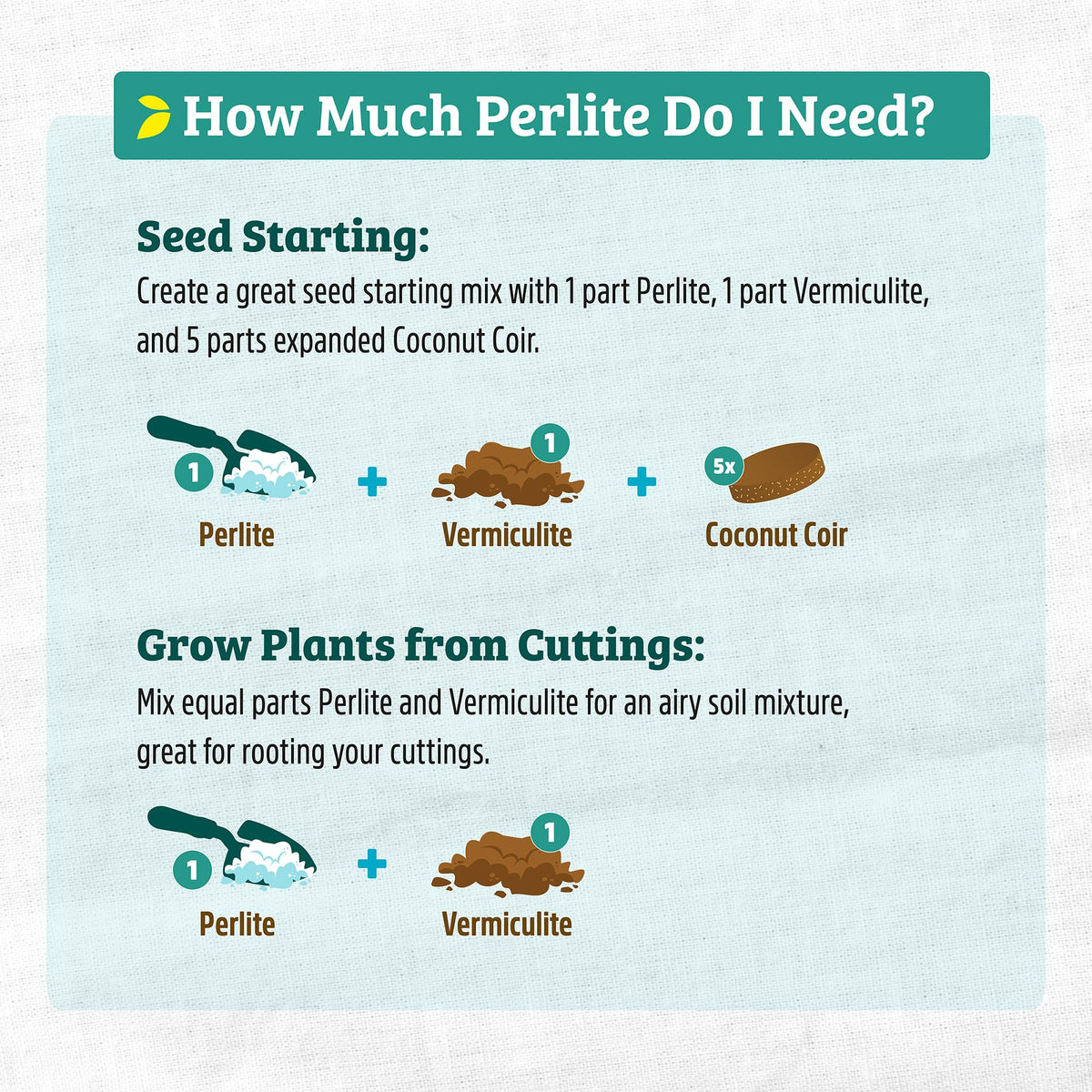100% Organic Perlite 24 qt A2623