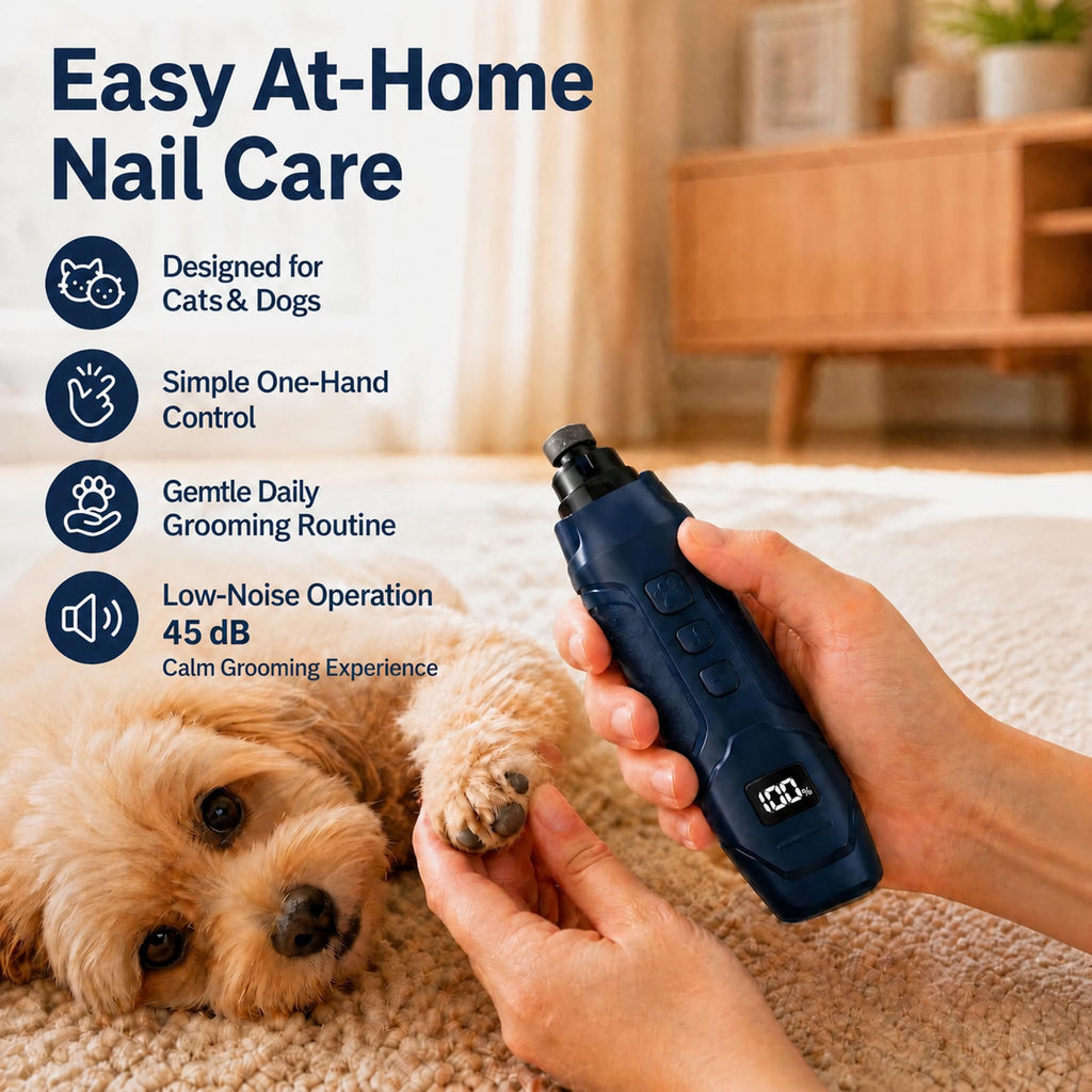 Dog Nail Grinder 16-Speed with LED Light T842438